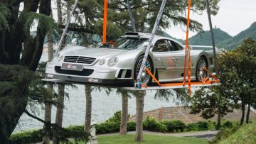 Fernando Alonso shows off extremely rare 10-million-dollar Mercedes