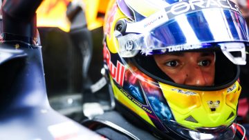 Isack Hadjar conquers the desert with powerful Ford car