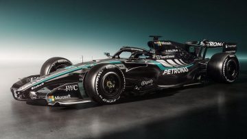 New Mercedes livery F1 2026 - first images